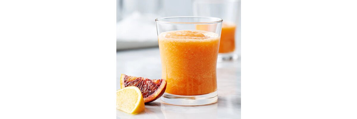 Karotten-Orangen-Saft - Rezept für einen Karotten-Orangen-Saft mit dem Vitamix. 